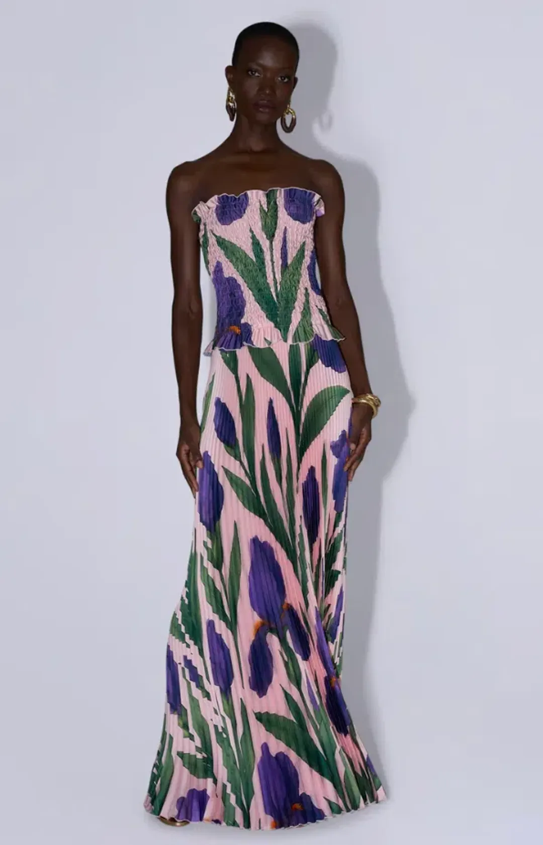 L'idee Maya Gown - Iris Garden Size 8 for rent on The Volte - main image