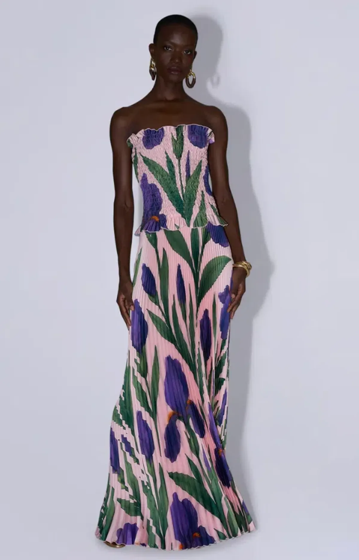 L'idee Maya Gown - Iris Garden Size 10 for rent on The Volte - main image
