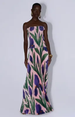 L'idee Maya Gown - Iris Garden Size 10 for rent on The Volte - image 1