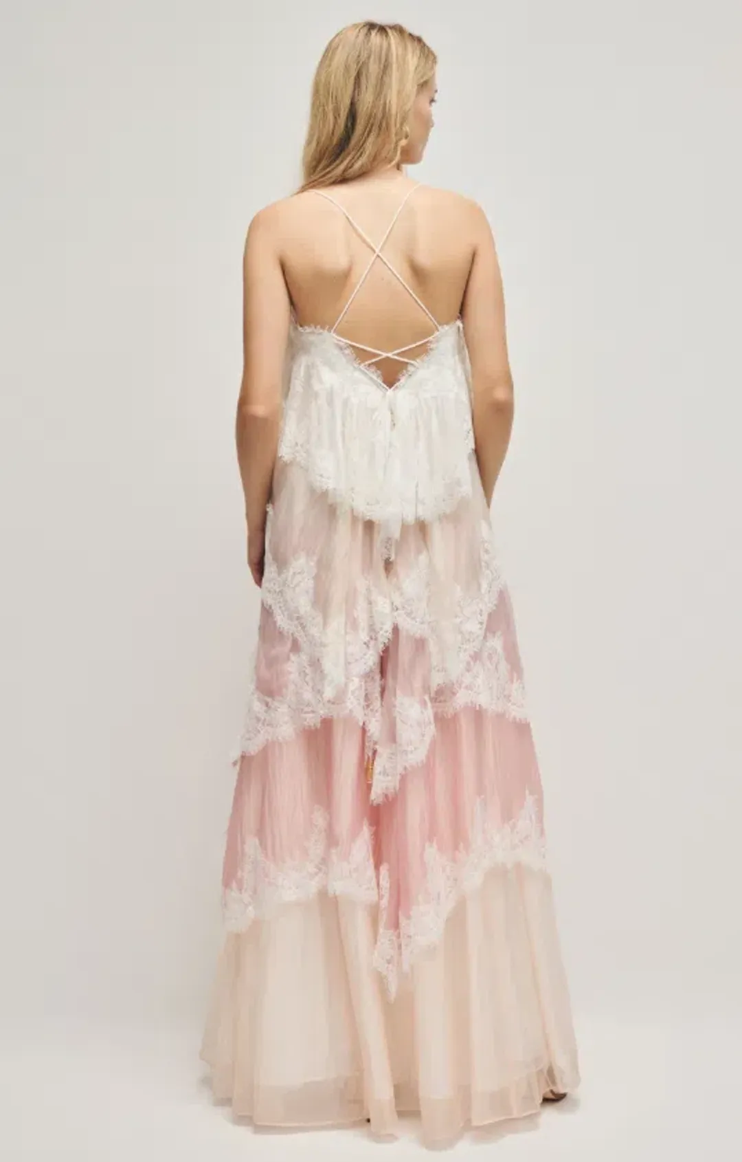 AJE Ophelia Lace Gown Multi Size 14 for rent on The Volte - main image