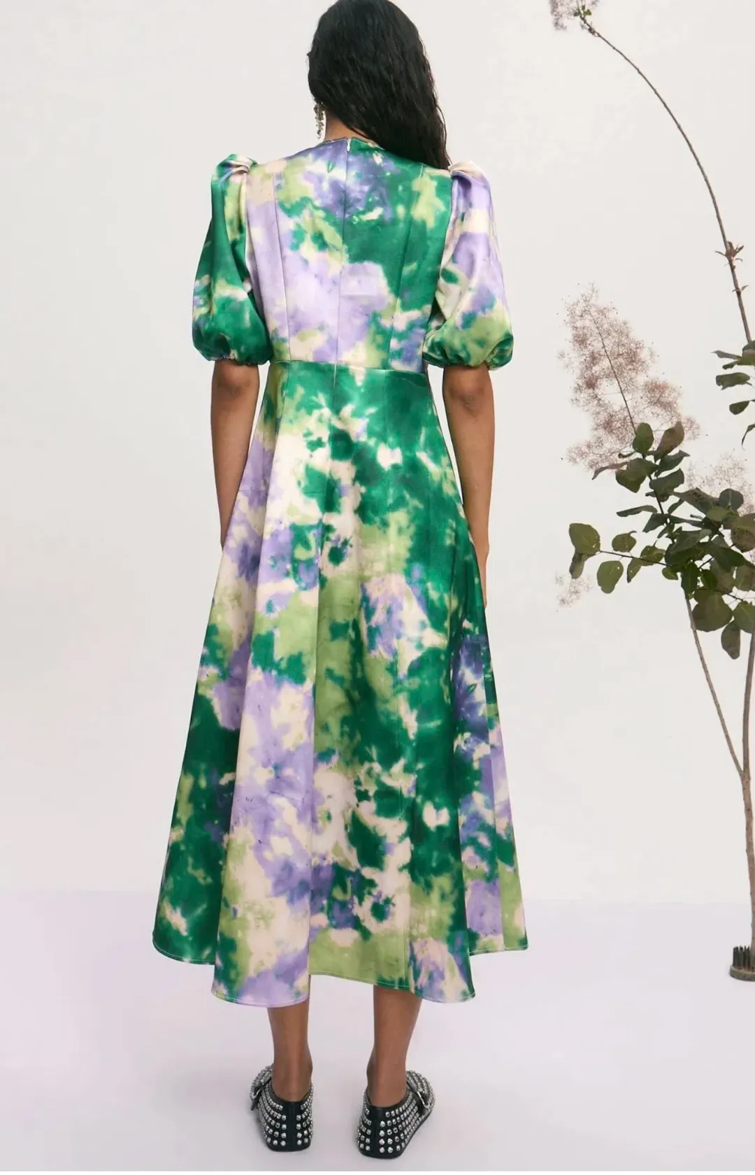 Alemais Alessandra Midi dress size 8 for rent on The Volte - main image