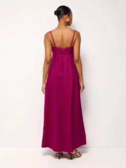 Aniya Linen Maxi Dress for rent on The Volte - image 2