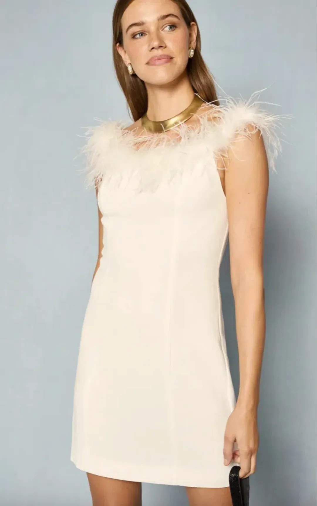 Lena - Feathers Ivory for rent on The Volte - main image