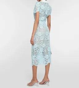 Self portrait lace midi dress for rent on The Volte - image 3