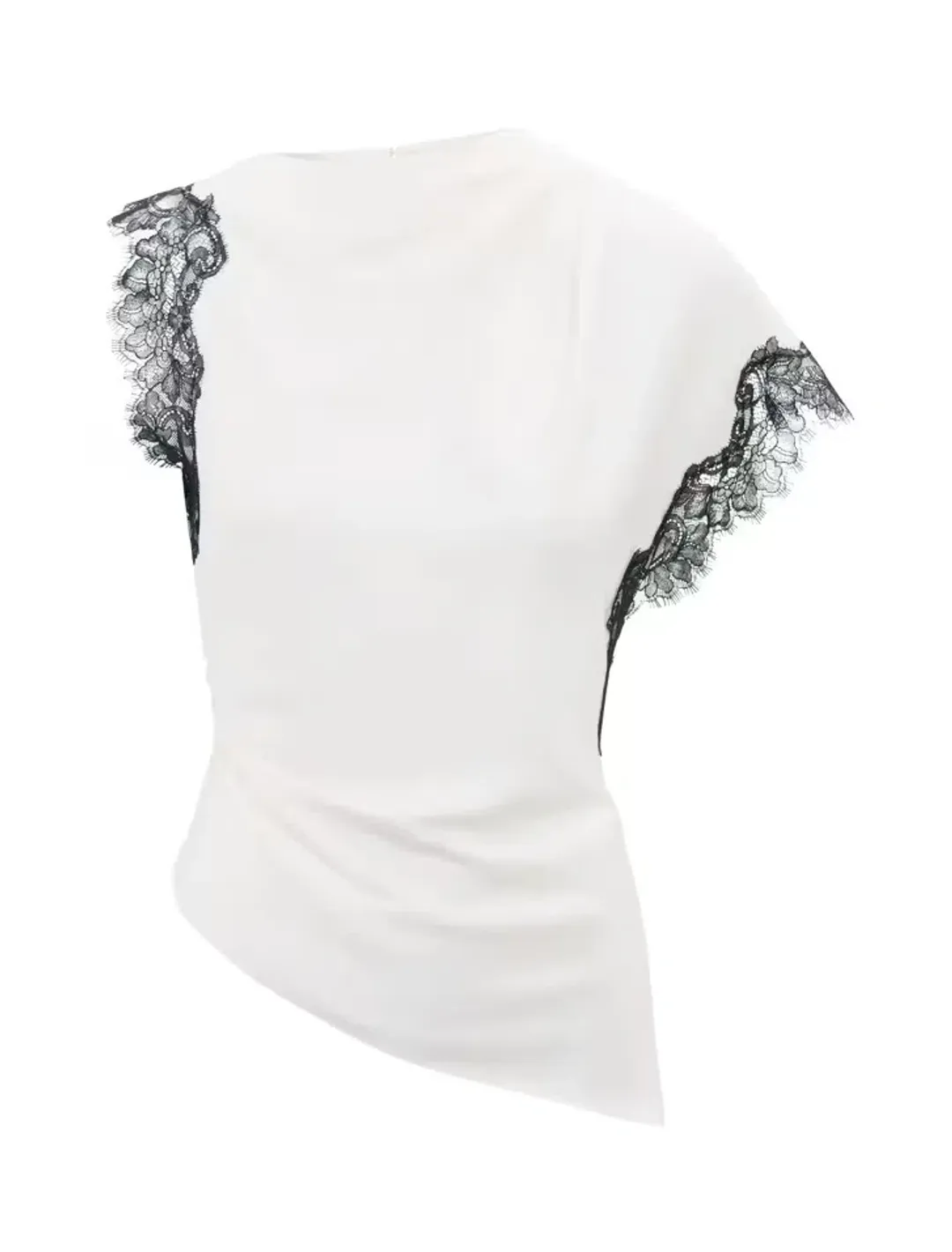 Forever New Dixie Asymmetric Lace Top Size 12 for rent on The Volte - main image