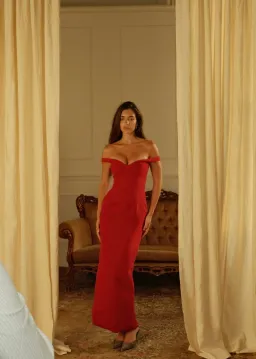 Arcina Ori Ellery Maxi Dress in Red Size Small for rent on The Volte - image 1