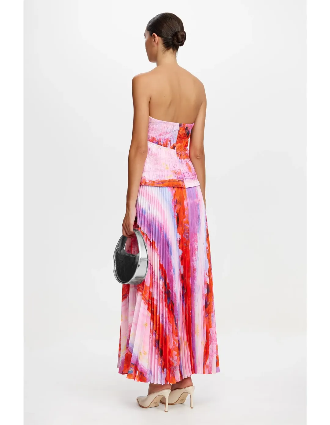 Acler Rockland Midi Dress Purple Size 6 for rent on The Volte - main image