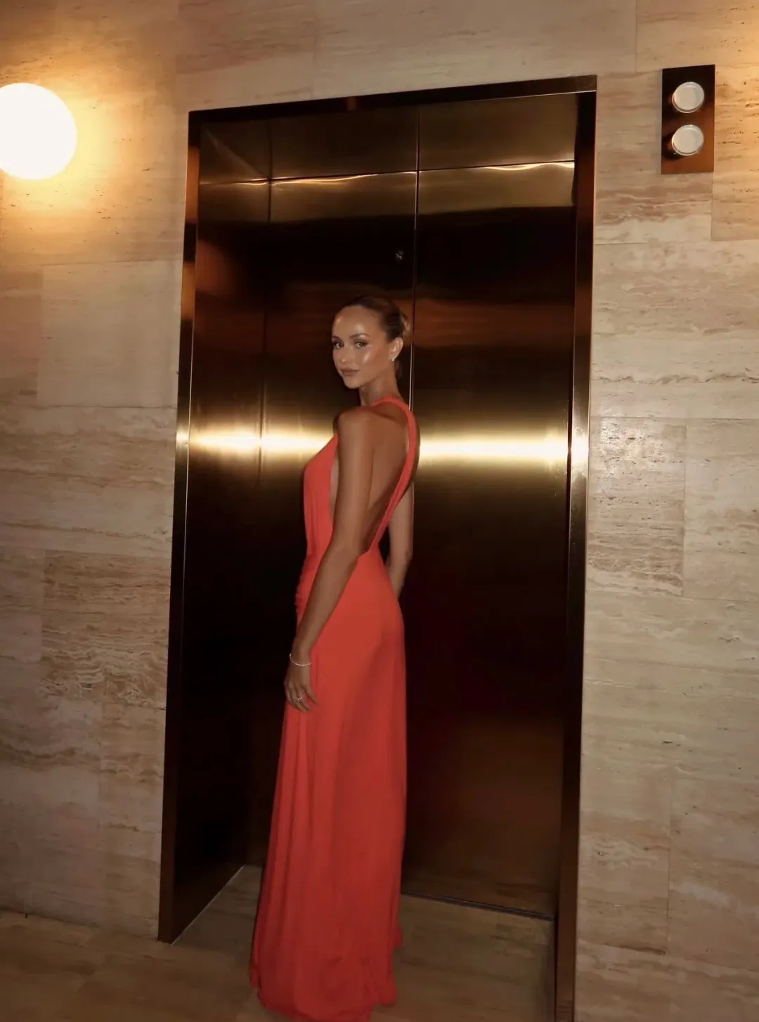 Kookai Jasmine Maxi Grenadine Size 6  for rent on The Volte - main image