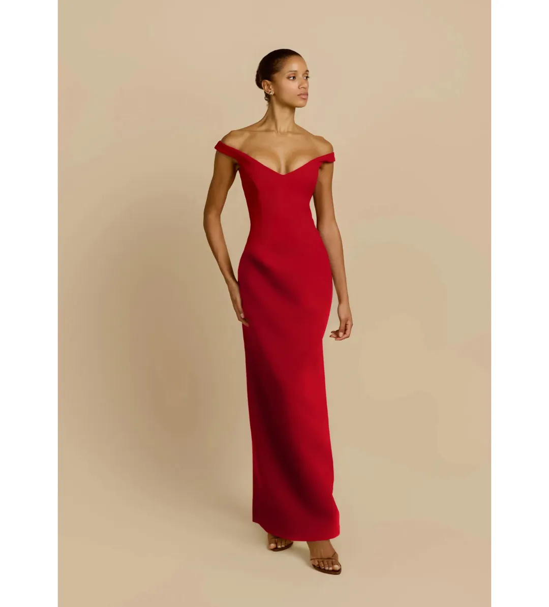 Arcina Ori Ellery Maxi Dress in Red Size M/AU10 for rent on The Volte - main image