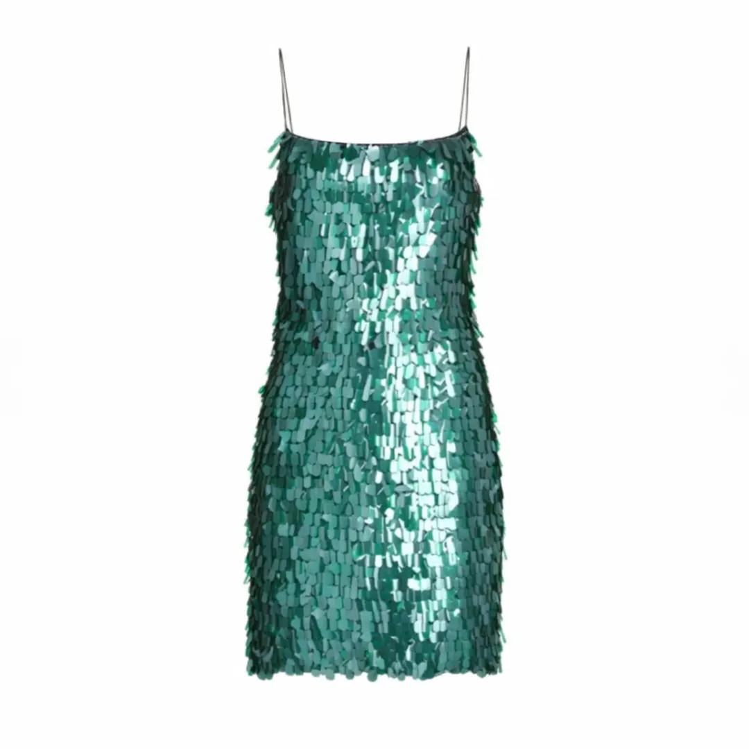 Rachel Gilbert Taylah Mini Green 0/AU6 for rent on The Volte - main image