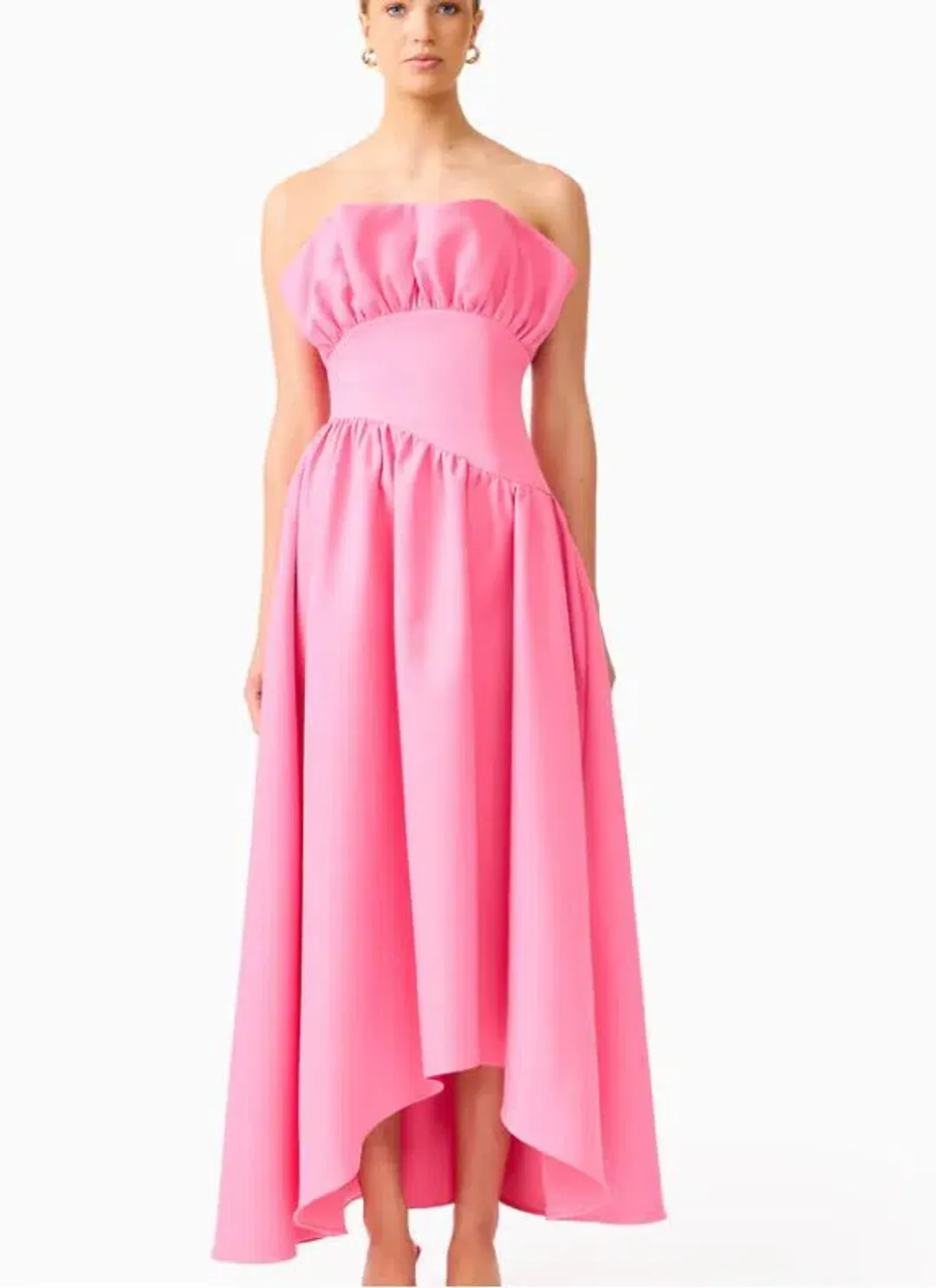 Elliatt Laurel Sleeveless Maxi in Pink Size 8 for rent on The Volte - main image