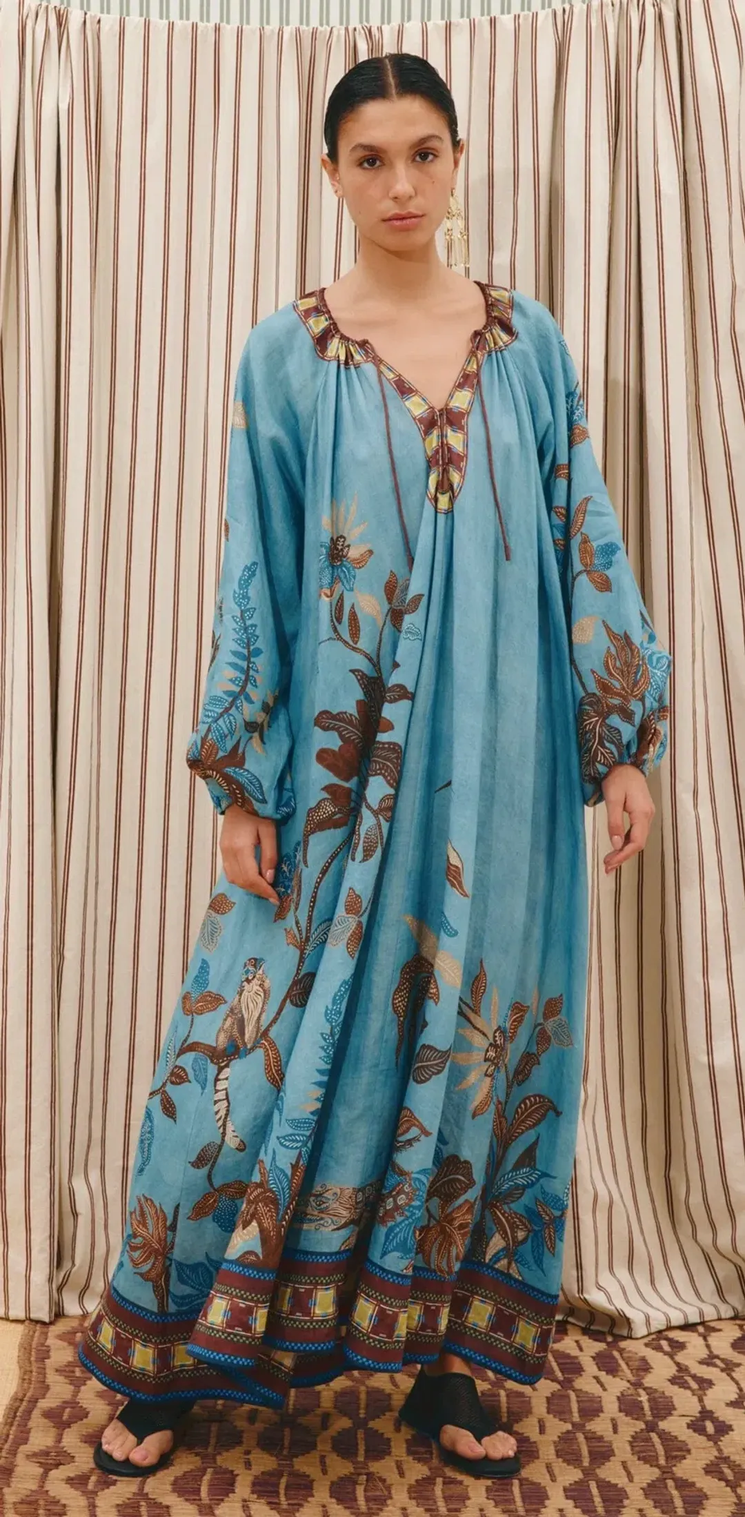 Alemais Georgie pool dress. Size AU16 for rent on The Volte - main image