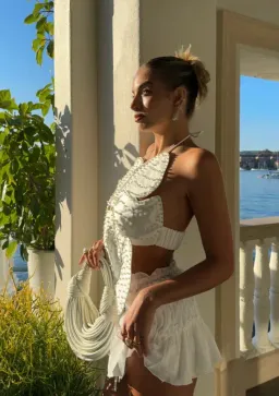 Yojani Jacques Top - White  for rent on The Volte - image 5