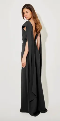Odd Muse The Ultimate Muse Drape Back Maxi Dress for rent on The Volte - image 3