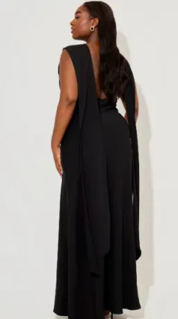 Odd Muse The Ultimate Muse Drape Back Maxi Dress for rent on The Volte - image 5