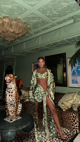 Malia Blouse Amalfi Print for rent on The Volte - image 3