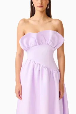 Laurel Sleeveless Maxi Dress Purple / Size 10 for rent on The Volte - image 5