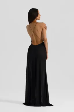 NATALIE ROLT AGNES DRESS BLACK SIZE 8 (1) for rent on The Volte - image 4