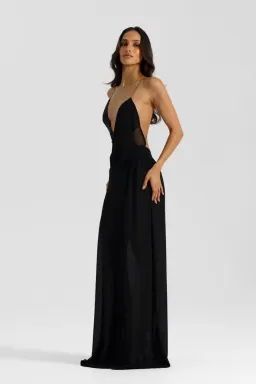 NATALIE ROLT AGNES DRESS BLACK SIZE 8 (1) for rent on The Volte - image 3
