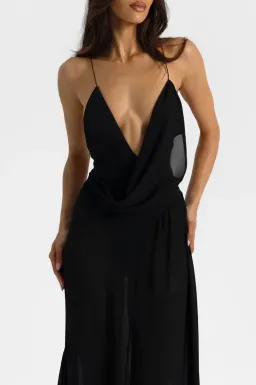 NATALIE ROLT AGNES DRESS BLACK SIZE 8 (1) for rent on The Volte - image 2