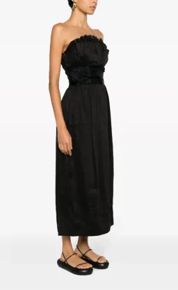 AJE WHISPER KNOT MIDI DRESS SIZE 8 for rent on The Volte - image 2