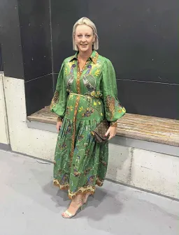 ALEMAIS BIRDIE SHIRTDRESS SIZE 8 [GENEROUS FITTING] for rent on The Volte - image 1