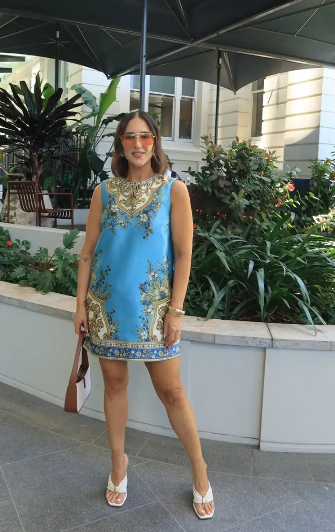 ALEMAIS CASSIE MINI DRESS [EXCLUSIVE] SIZE 8 for rent on The Volte - main image