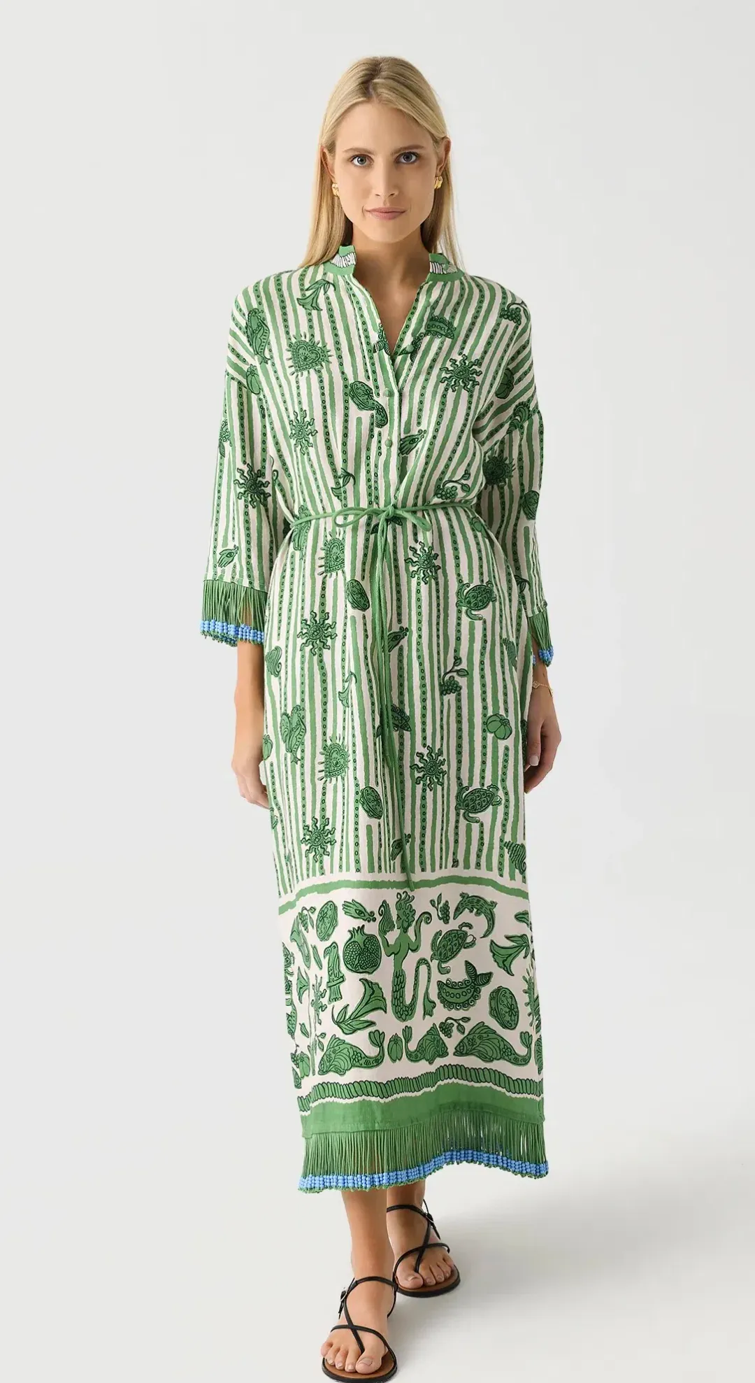 ALEMAIS LULU MIDI DRESS SIZE 8 for rent on The Volte - main image