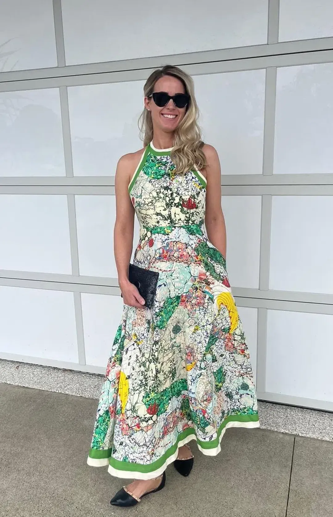 ALEMAIS ODYSSESY MIDI DRESS SIZE 8 for rent on The Volte - main image