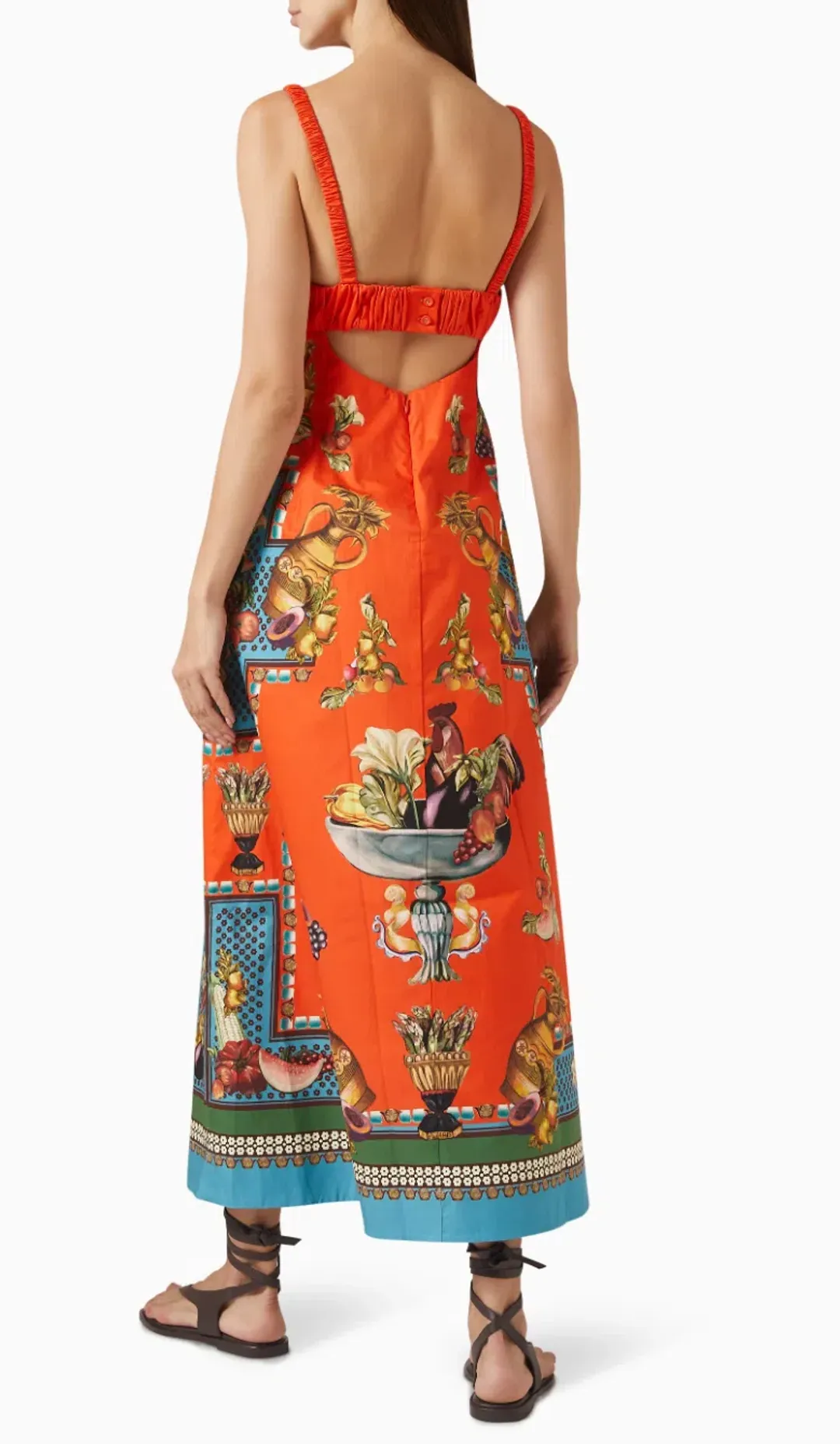 ALEMAIS ROCCO MIDI DRESS SIZE 8 for rent on The Volte - main image