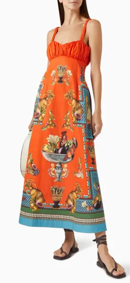 ALEMAIS ROCCO MIDI DRESS SIZE 8 for rent on The Volte - image 3