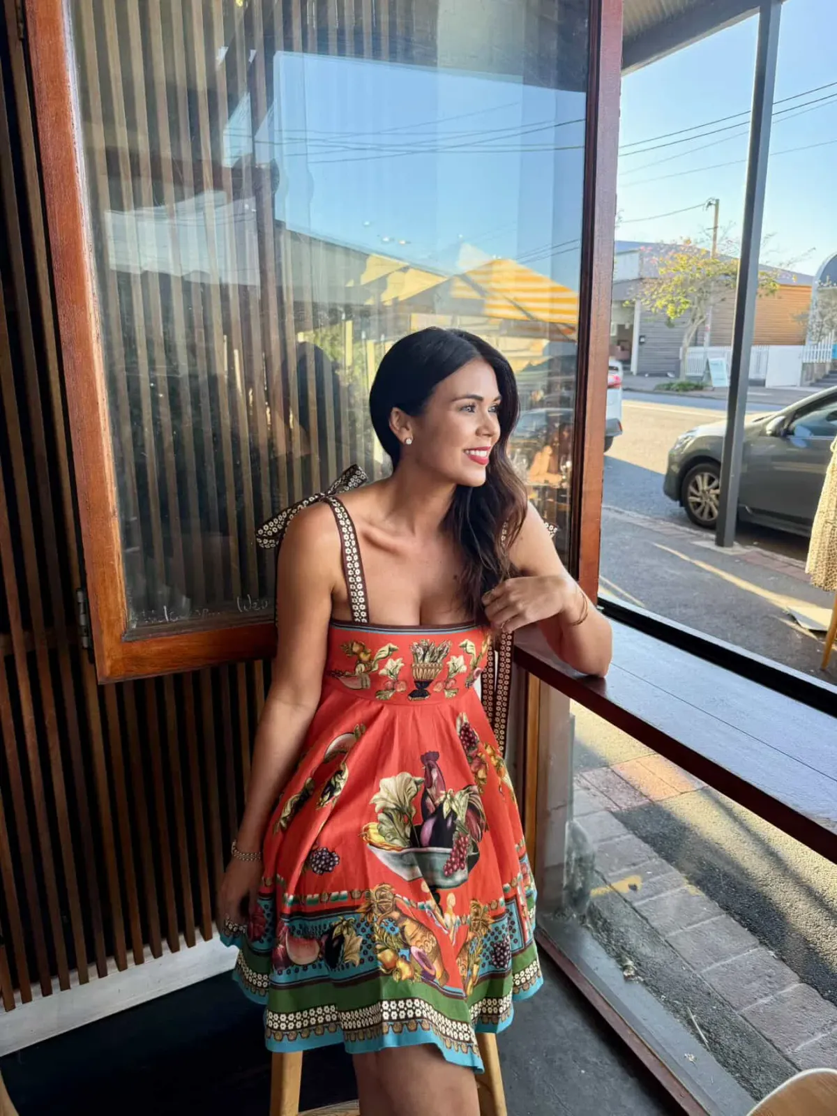 ALEMAIS ROCCO MINI DRESS SIZE 8 for rent on The Volte - main image