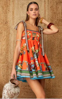 ALEMAIS ROCCO MINI DRESS SIZE 8 for rent on The Volte - image 3