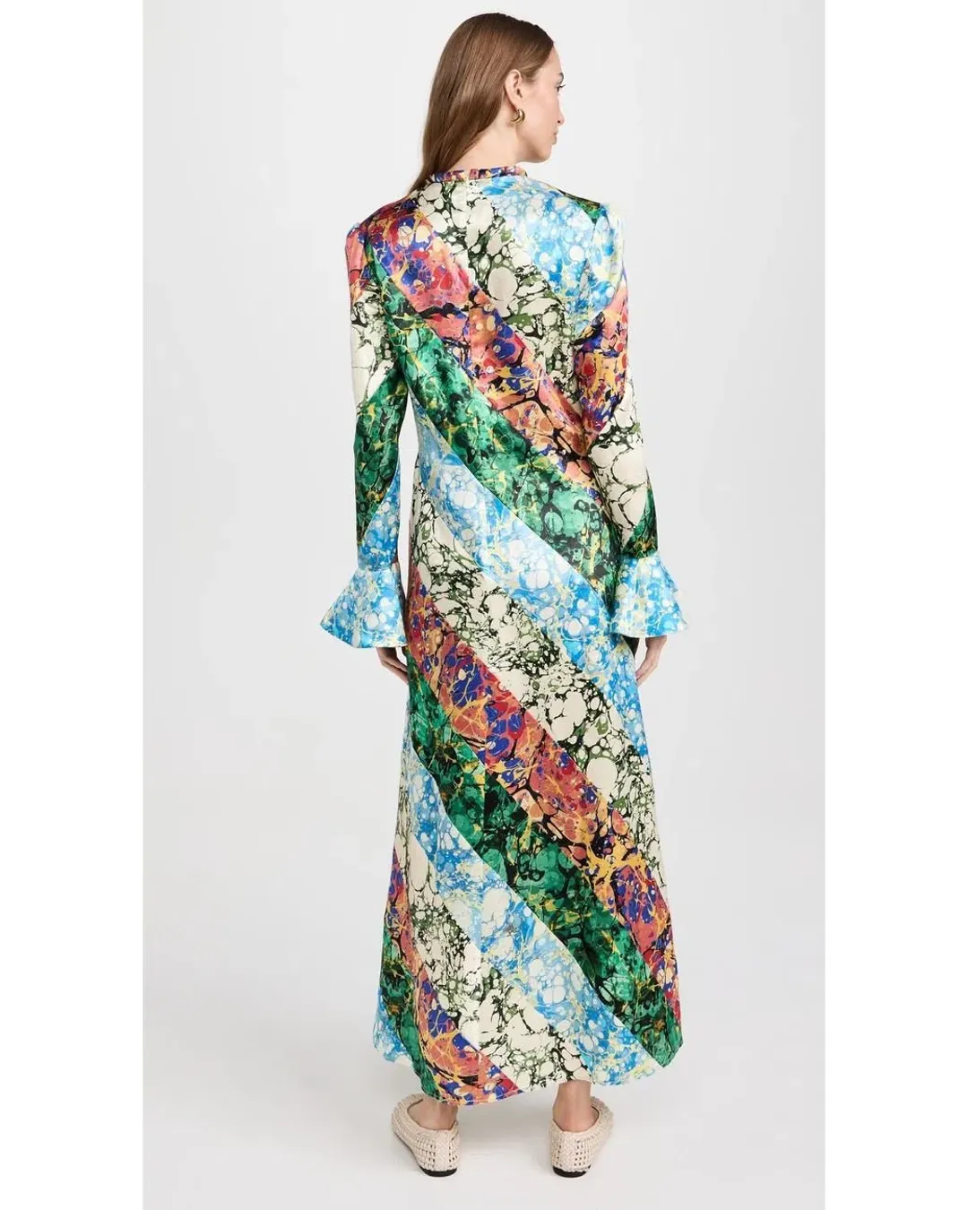 ALEMAIS SUNBURST GOWN SIZE 8 for rent on The Volte - main image