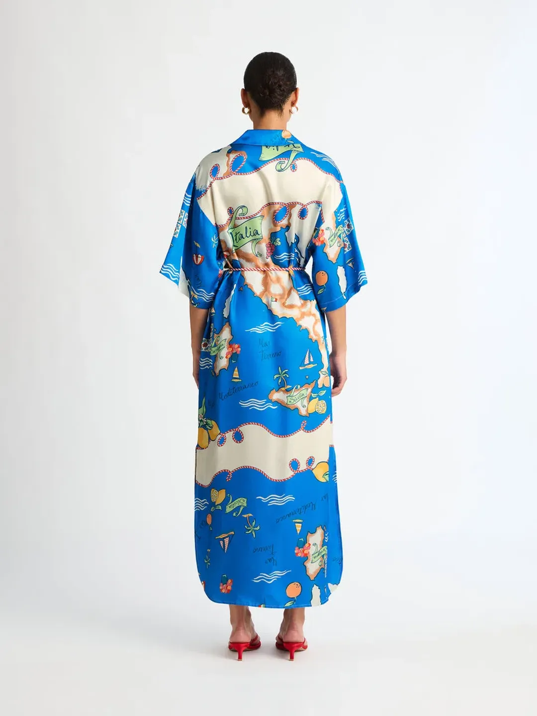 SHEIKE ISLA SHIRT DRESS SIZE 6 [GENEROUS] for rent on The Volte - main image