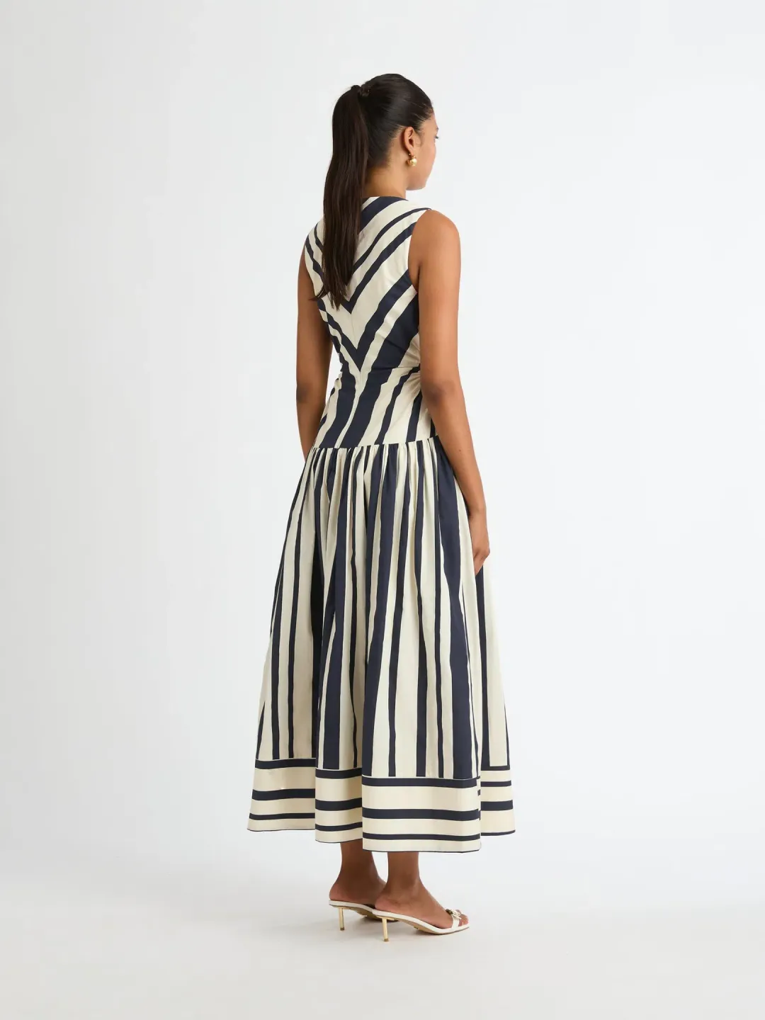 SHEIKE RIVIERA STRIPED MAXI DRESS for rent on The Volte - main image