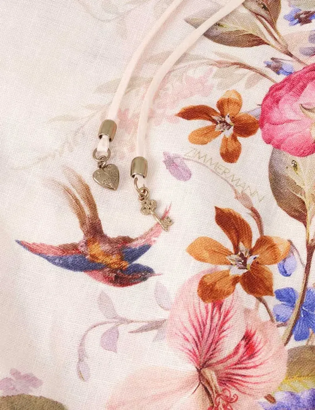 ZIMMERMANN PATIENCE FRILL MIDI DRESS SIZE 0 for rent on The Volte - main image