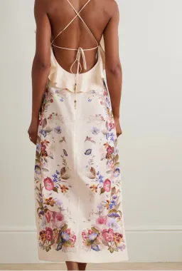 ZIMMERMANN PATIENCE FRILL MIDI DRESS SIZE 0 for rent on The Volte - image 2