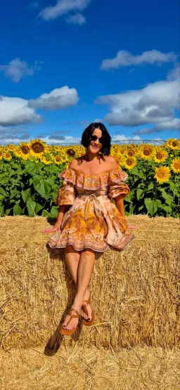 ZIMMERMANN WYLIE OFF SHOULDER MINI SIZE 0 for rent on The Volte - image 1