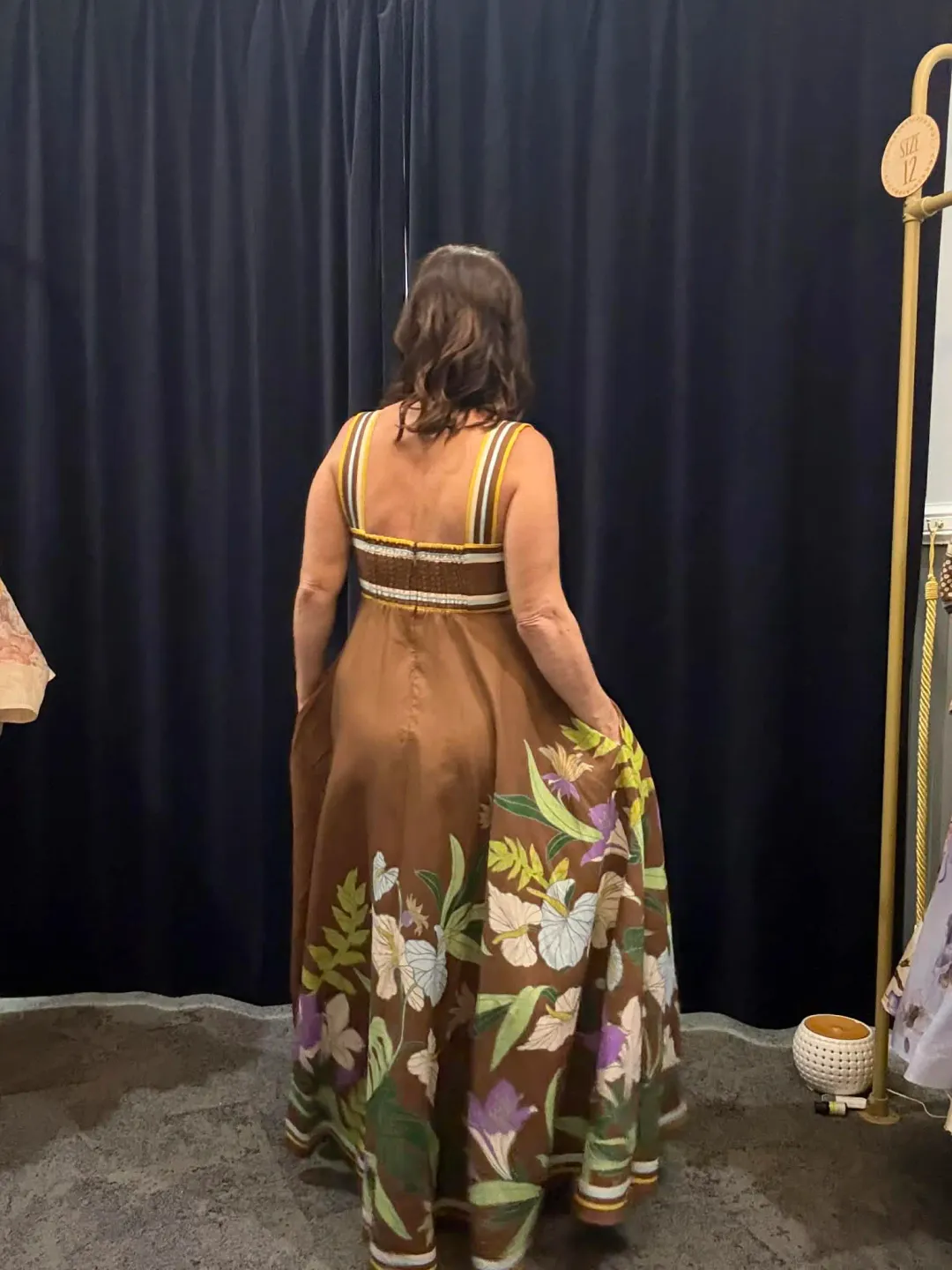 ALEMAIS ALFIE TWIST SUNDRESS SIZE 8 for rent on The Volte - main image