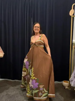 ALEMAIS ALFIE TWIST SUNDRESS SIZE 8 for rent on The Volte - image 8