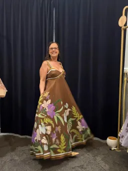 ALEMAIS ALFIE TWIST SUNDRESS SIZE 8 for rent on The Volte - image 1