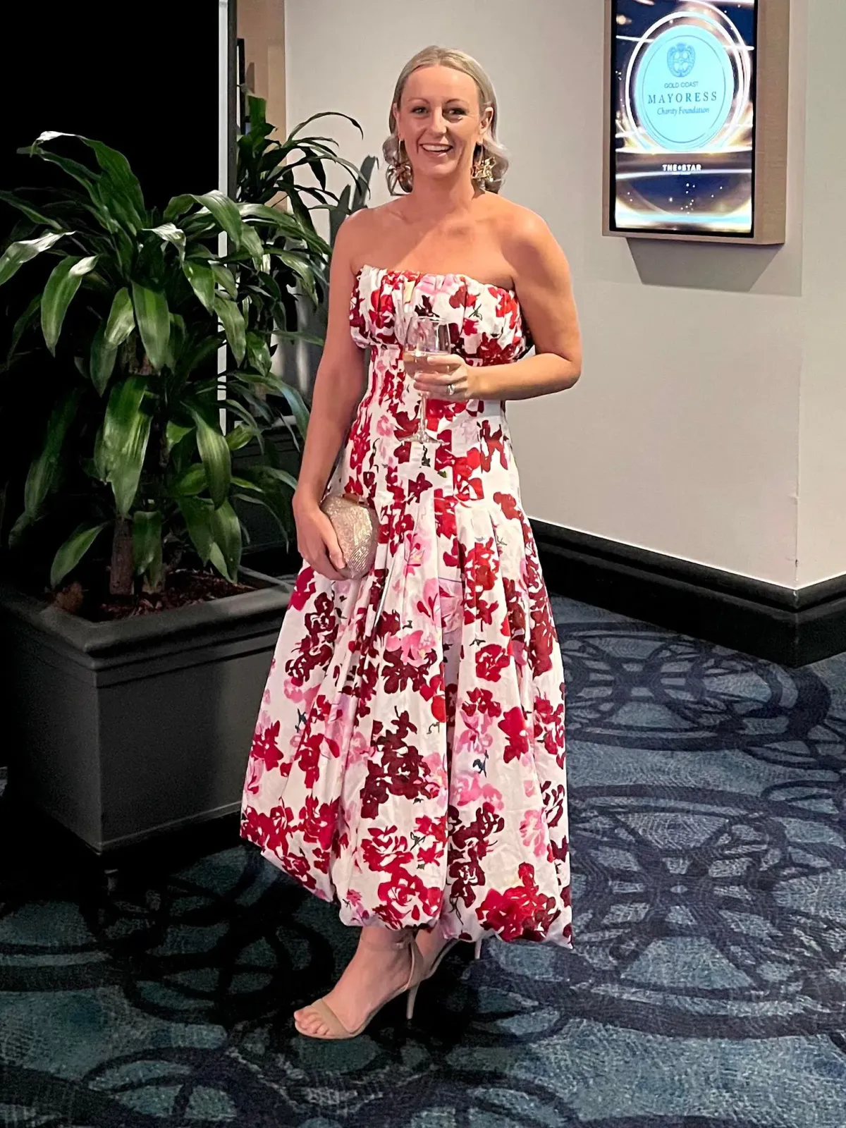 AJE BEHOLD GOWN for rent on The Volte - main image