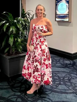 AJE BEHOLD GOWN for rent on The Volte - image 1