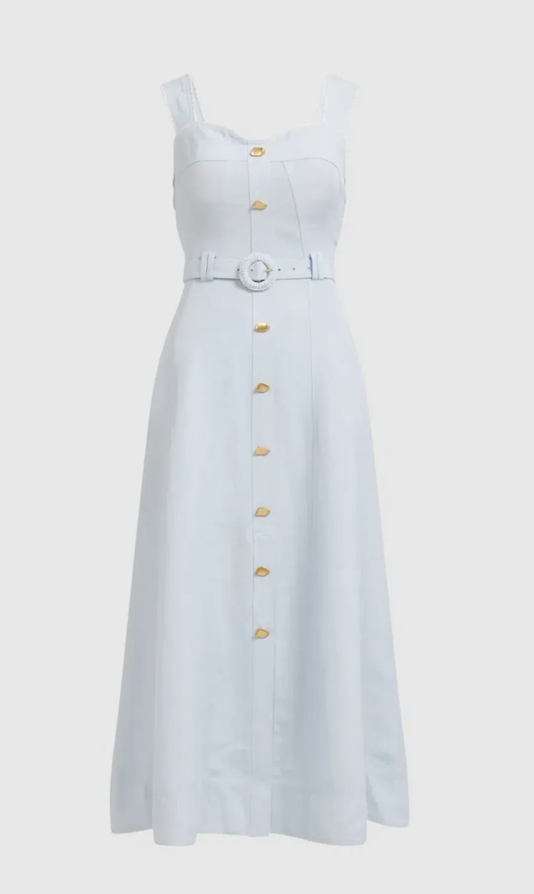 AJE CELESTE UTILITY MIDI DRESS SIZE 10 for rent on The Volte - main image