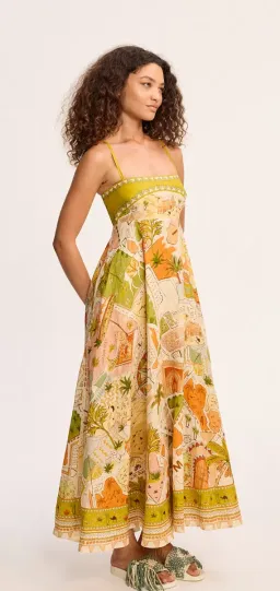 ALEMAIS BAZAAR SUNDRESS [DAVID JONES EXCLUSIVE] for rent on The Volte - image 2