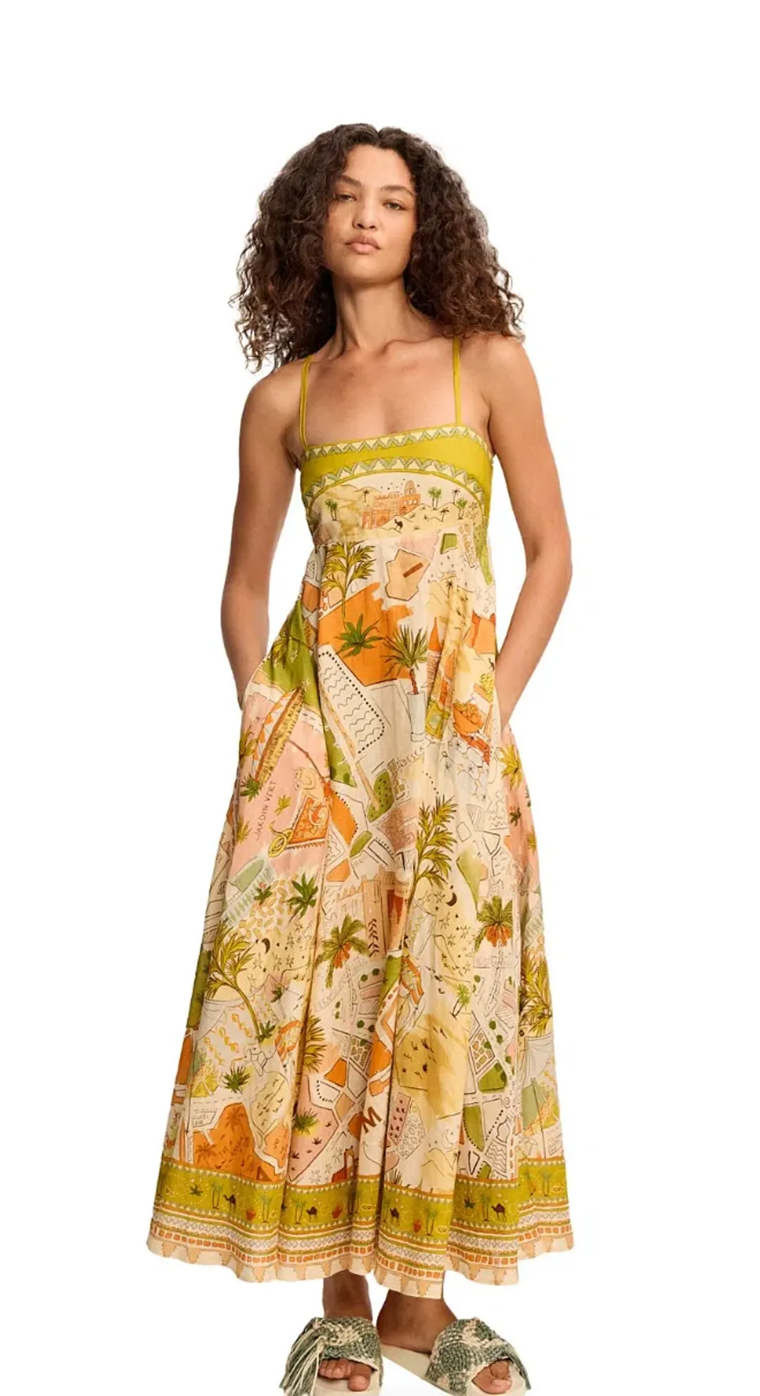 ALEMAIS BAZAAR SUNDRESS [DAVID JONES EXCLUSIVE] for rent on The Volte - main image