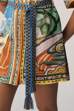 ALEMAIS LUCKY PACE MINI DRESS SIZE 10 for rent on The Volte - image 4