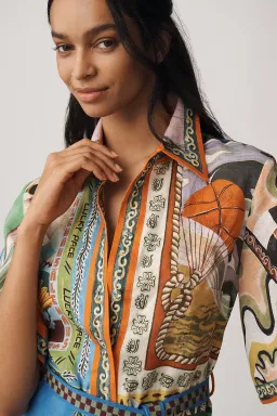 ALEMAIS LUCKY PACE MINI DRESS SIZE 10 for rent on The Volte - image 3