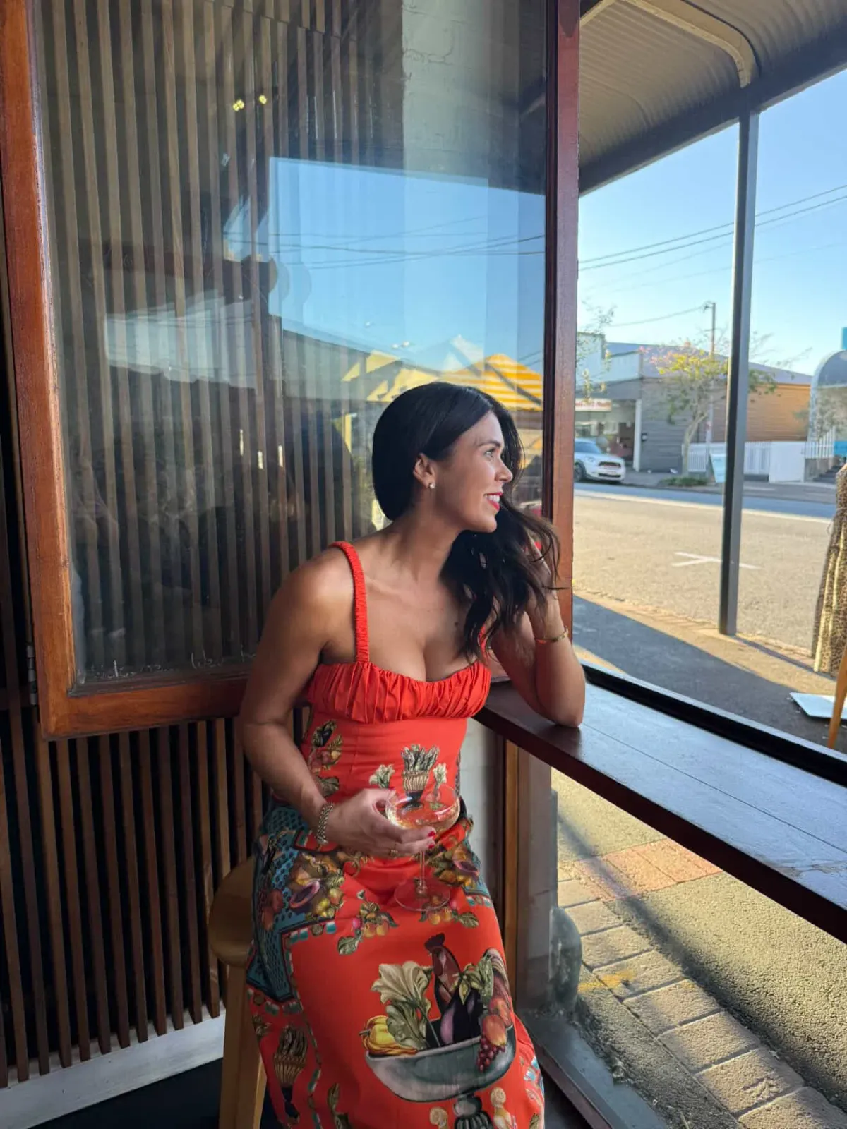 ALEMAIS ROCCO MIDI DRESS SIZE 12 for rent on The Volte - main image